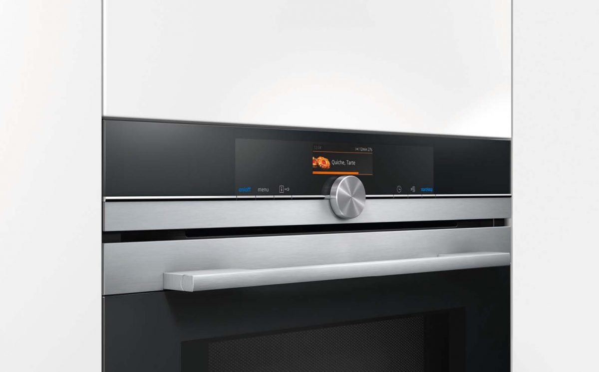 Den smarte ovn tilbyder et væld af automatiske programmer.