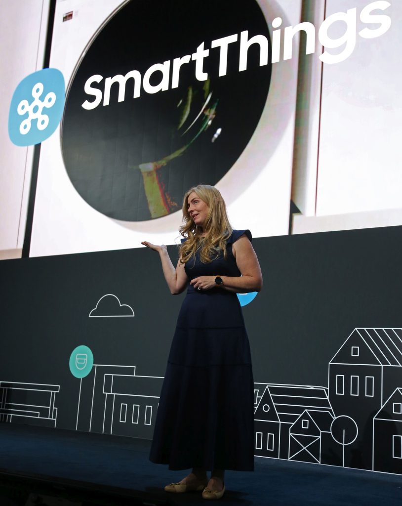 Deborah Honig, Samsung, fortæller om SmartThings på IFA 2024
